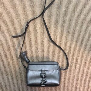 Rebecca minkoff metallic MAB camera crossbody